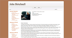 Desktop Screenshot of johnbirtchnell.co.uk